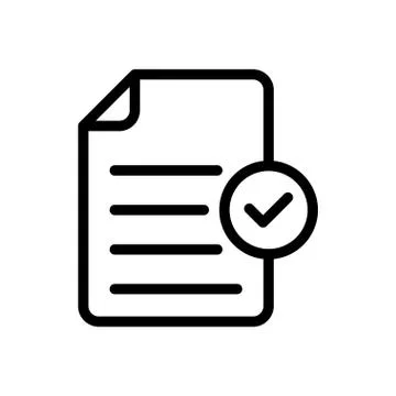 Security thin line icon Stock Illustration