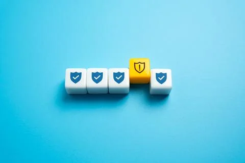 Security threat. Find and fix vulnerabilities in the system. Cyber security.  Stock Photos