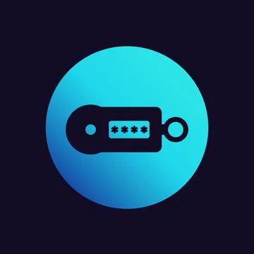 Security token vector イラスト素材