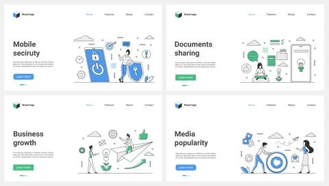 Security of uploading, sharing data, audience loyalty, content popularity in Stock Illustration