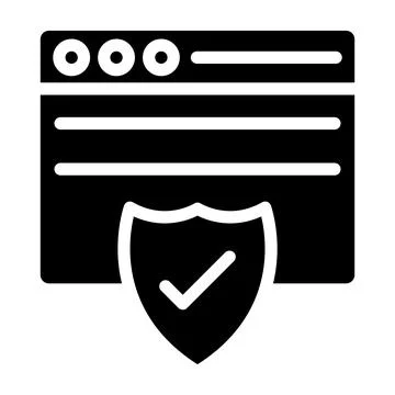 Security Vector Icon Design Illustration Stock Illustration