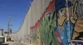 Security wall in Bethlehem, Israel HD Footage