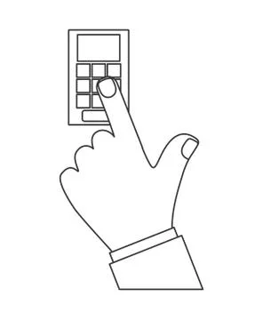 Securiy system. control code icon. isolated graphic design Illustration