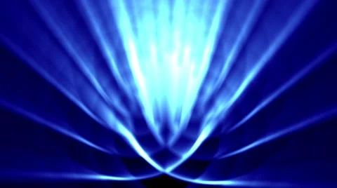Sedate abstract looping background rays elegant shimmering blue alt Stock Footage 40416725