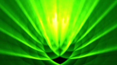 Sedate abstract looping background rays elegant shimmering green alt reverse Stock Footage 40475397
