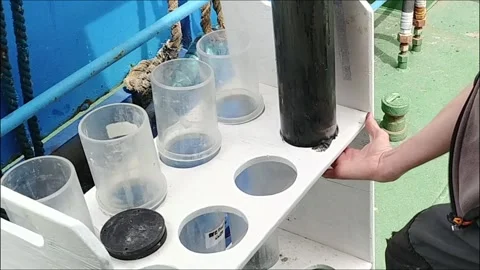 Sediment corer Stock-Footage 138752342
