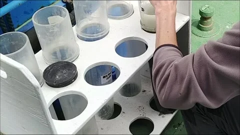 Sediment Corers Stock Footage 138752346