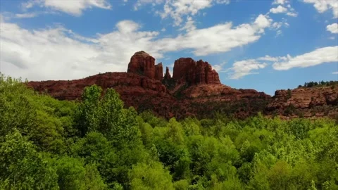 Sedona Drone Stock Footage 217819416