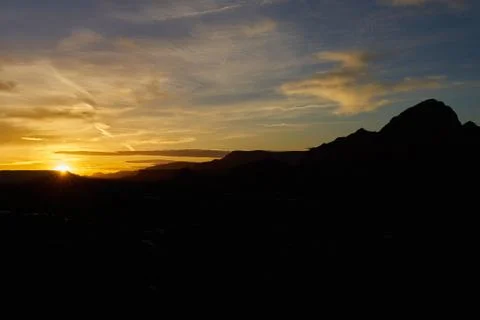 Sedona Sunset Stock Photos