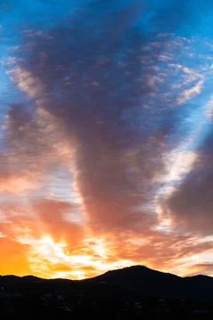 Sedona Sunset Foto stock