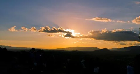 Sedona Sunset Stock Photos