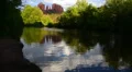 Sedona Timelapse 01 Cathedral Rock Reflections on River HD Footage