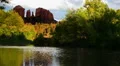 Sedona Timelapse 02 Cathedral Rock Reflections on River HD Footage
