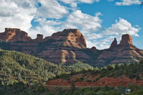Sedona view Stock Photos