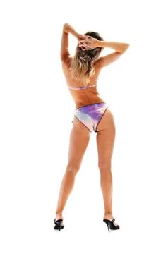 Seductive blonde Stock Photos