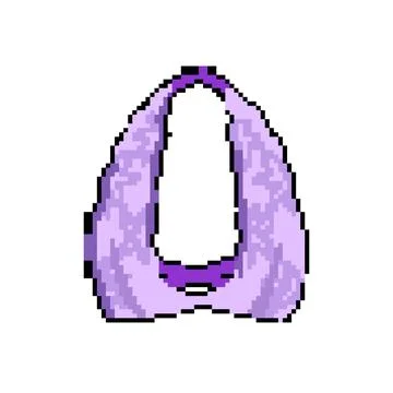 Seductive bra sexy pixel art vector illustration Stock Illustration