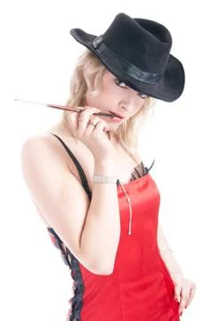 Seductive girl Stock-Fotos