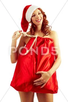 Seductive Santa Stock Photos