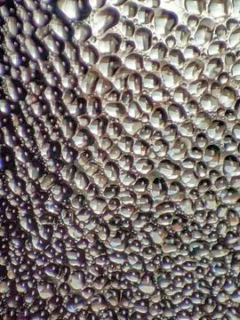 See the dewdrops with the macro camera Stock Photos