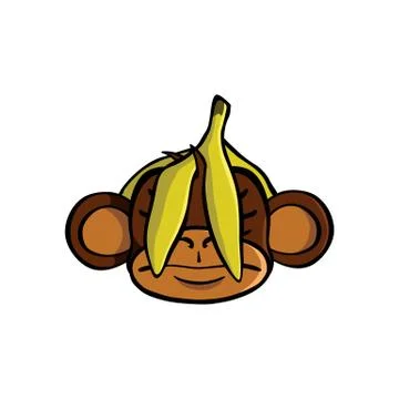 See no evil monkey Stock Illustration