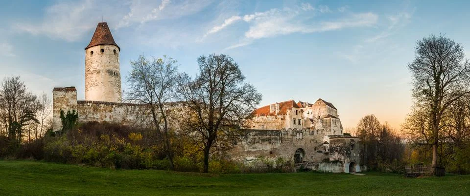 Seebenstein castle Stock Photos