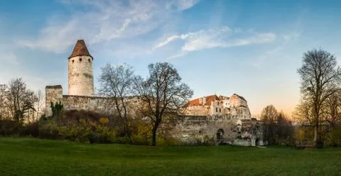 Seebenstein castle Stock Photos