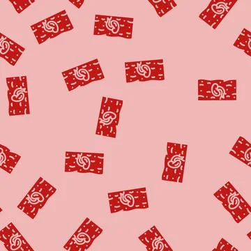 Seed agri tech glyph vector seamless pattern 库存插图