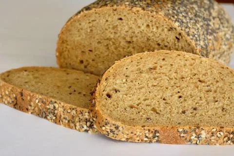 Seed bread Stock Photos