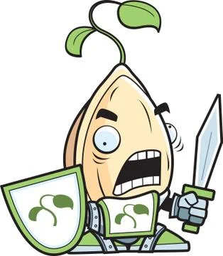 Seed Knight Stock Illustration