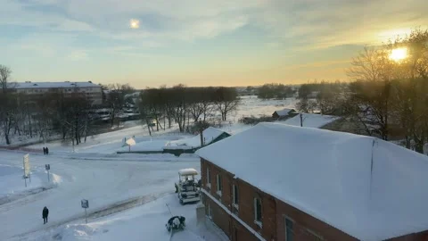 Seed in a small town Video stock 227090151