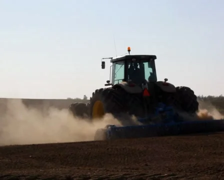 Seedbed preparation Stock Footage 899138