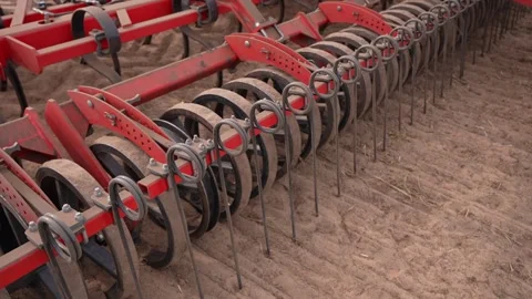 Seeder in the Field close up. Stock-Footage 290064923