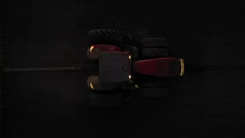 Seeding the land with technology. Stock Footage 132679905