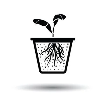 Seedling icon Illustration