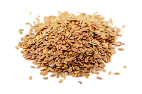 Seeds of flax Stock Photos