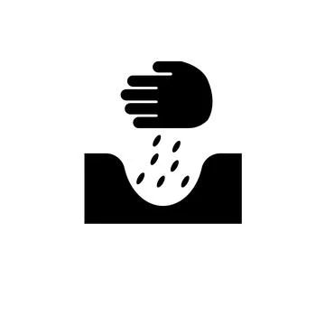 Seeds Pack, Package Flower Seed Solid Flat Vector Icon Isolated on White Back 스톡 일러스트