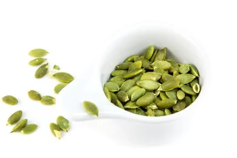 Seeds of pumpkin Stock Photos