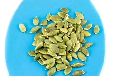 Seeds of pumpkin Stock Photos