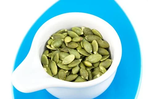 Seeds of pumpkin Stock Photos