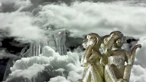 See,hear and speak no evil Stock Footage 292094564