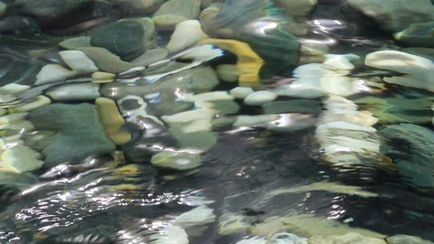 Seeing Through Wobbling Surface 2 Stock Footage 118679384