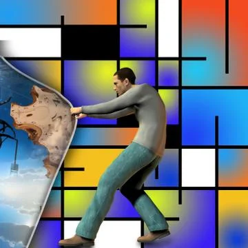 Seek Stock Illustration