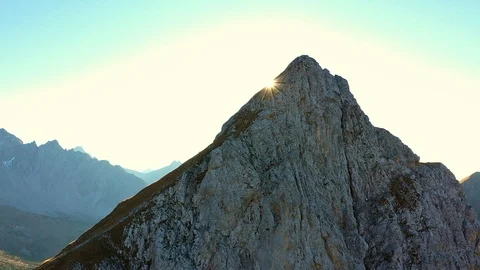 Seekarspitze Summit Stock Footage 104804339