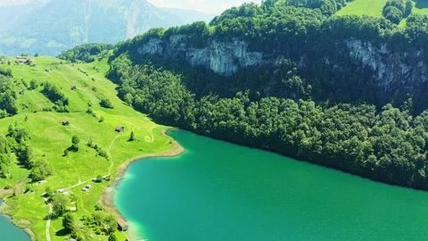 Seelisberg  lake Stock Footage 130848882