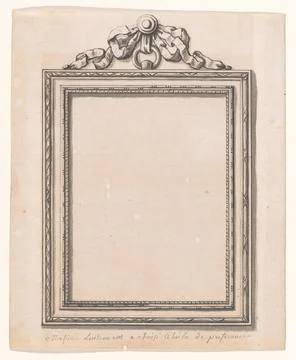 A seemingly with an eye on a bow hanging rectangular frame, with links and... Stock Photos