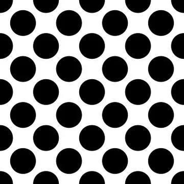 Seemless polka dot 스톡 일러스트