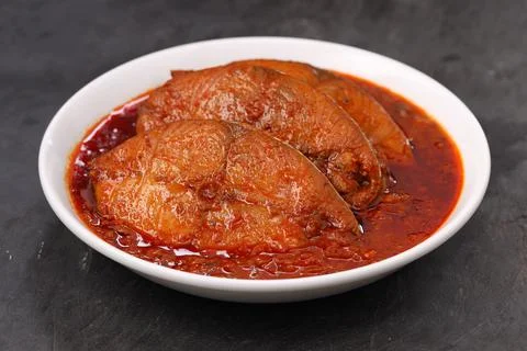 Seer Fish curry Stock Photos