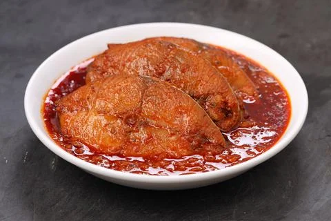 Seer Fish curry Stock Photos