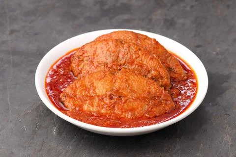Seer Fish curry Stock Photos