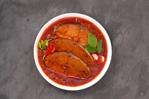 Seer Fish curry Stock Photos